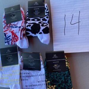 Assorted Patterned Socks Set